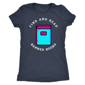 Find and Read Banned Books Shirt T-shirt - Gemmed Firefly