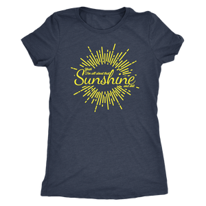All About That Sunshine and Shit T-shirt - Gemmed Firefly