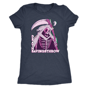 Death Save Glitch Reaper T-shirt - Gemmed Firefly