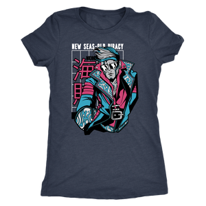 Vapor Pirate T-shirt - Gemmed Firefly
