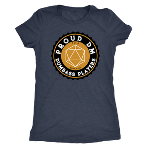 Proud DM to a Bunch of Dumbass Players Black Label T-shirt - Gemmed Firefly