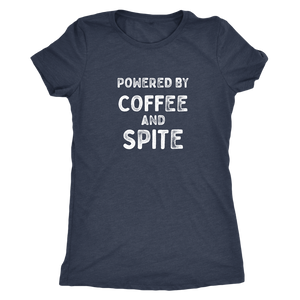 Powered By Coffee and Spite T-shirt  - Gemmed Firefly