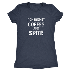 Powered By Coffee and Spite T-shirt - Gemmed Firefly
