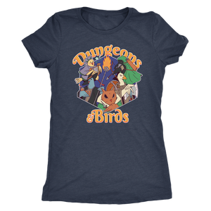 Dungeons and Birds T-shirt - Gemmed Firefly