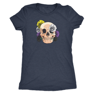 Non-Binary Necromancer T-shirt - Gemmed Firefly