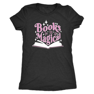 Books are Magical T-shirt - Gemmed Firefly