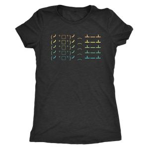 Calming Colors Table Flip T-shirt - Gemmed Firefly