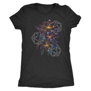 Lilies and Luck T-shirt - Gemmed Firefly