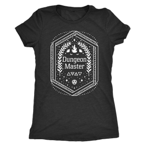 Dungeon Master Rune Crest T-shirt  - Gemmed Firefly