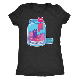 Anti-Depressants Bottle T-shirt - Gemmed Firefly