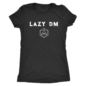 Lazy DM Meh D20 T-shirt - Gemmed Firefly