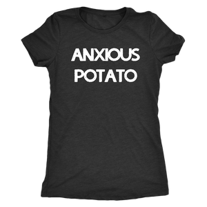 Anxious Potato T-shirt - Gemmed Firefly