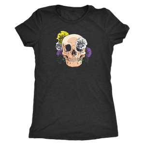 Non-Binary Necromancer T-shirt - Gemmed Firefly