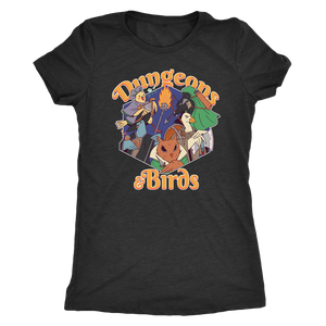 Dungeons and Birds T-shirt - Gemmed Firefly
