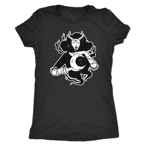 Moon Witch T-shirt - Gemmed Firefly
