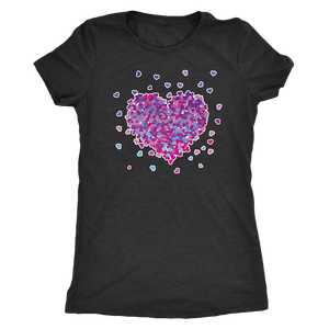 Heart Sticker Splash Shirt T-shirt - Gemmed Firefly