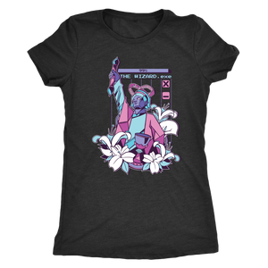 The Magician Tarot in Cyber Vapor T-shirt  - Gemmed Firefly