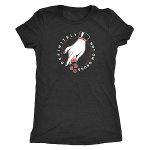 Definitely Not On Drugs T-shirt - Gemmed Firefly