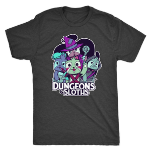 Dungeons and Sloths T-shirt - Gemmed Firefly