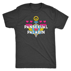 Pansexual Paladin T-shirt  - Gemmed Firefly