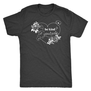 Be Kind to Yourself Heart T-shirt - Gemmed Firefly