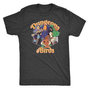 Dungeons and Birds T-shirt - Gemmed Firefly