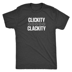 Clickity Clackity T-shirt - Gemmed Firefly