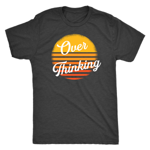 Overthinking Retro Sun T-shirt - Gemmed Firefly