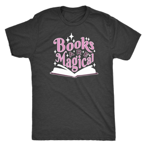 Books are Magical T-shirt - Gemmed Firefly