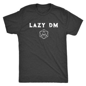 Lazy DM Meh D20 T-shirt - Gemmed Firefly