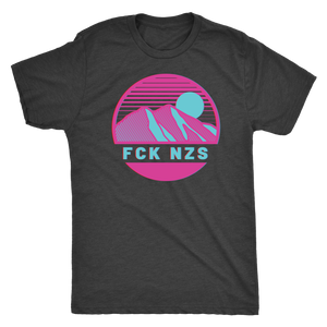 FCK NZS Vapor Mountains Shirt T-shirt - Gemmed Firefly