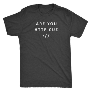 Are you HTTP T-shirt - Gemmed Firefly