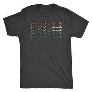 Calming Colors Table Flip T-shirt - Gemmed Firefly