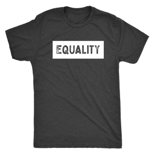 Equality Stencil Text T-shirt  - Gemmed Firefly