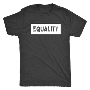 Equality Stencil Text T-shirt - Gemmed Firefly