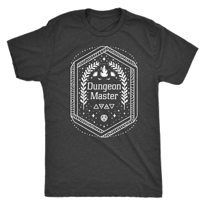 Dungeon Master Rune Crest T-shirt - Gemmed Firefly