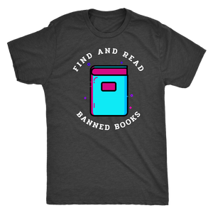 Find and Read Banned Books Shirt T-shirt - Gemmed Firefly