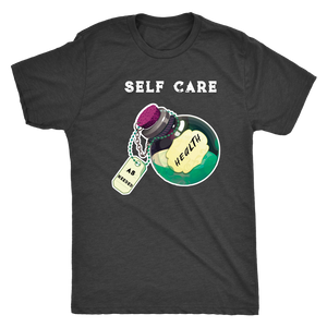 Self Care Health Potion T-shirt - Gemmed Firefly