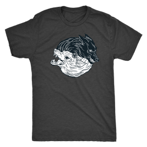 Two Wolves to Feed T-shirt - Gemmed Firefly