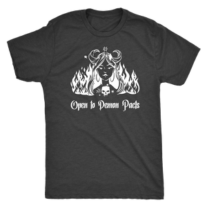Open to Demon Pacts T-shirt - Gemmed Firefly