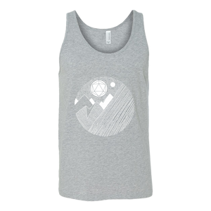 D20 Mountains Majesty T-shirt - Gemmed Firefly