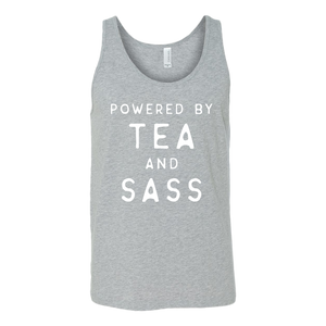 Powered by Tea and Sass T-shirt - Gemmed Firefly