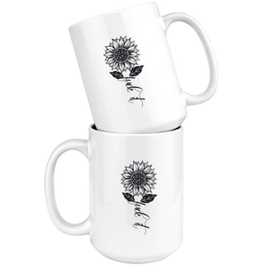 Sunflower Fuck It Mug Drinkware - Gemmed Firefly