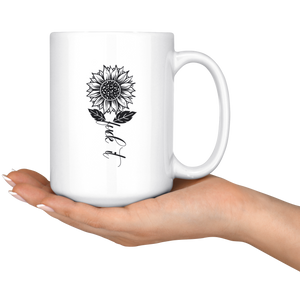 Sunflower Fuck It Mug Drinkware - Gemmed Firefly