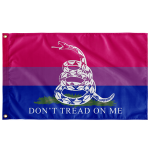 Bisexual Gadsden Flag Flags  - Gemmed Firefly