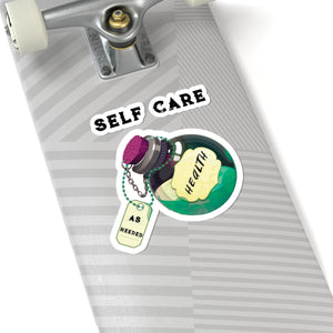 Self Care Potion Sticker — Kiss-Cut Wellness Sticker Pack Paper products - Gemmed Firefly