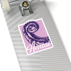 Hentai Octopus Tentacle Kiss-Cut Sticker — Anime Sexy Vinyl Decal Paper products - Gemmed Firefly