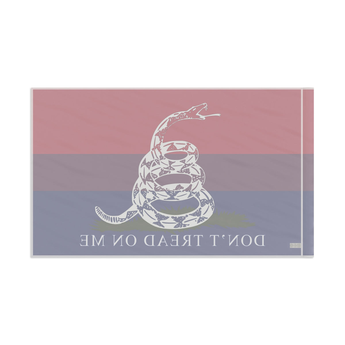 Bisexual PRIDE Gadsden Flag Home Decor  - Gemmed Firefly