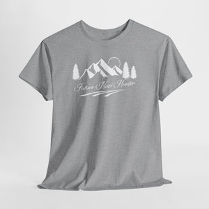 Future Nazi Hunter Graphic Tee Nature Vibes T‑Shirt — Scenic Mountain