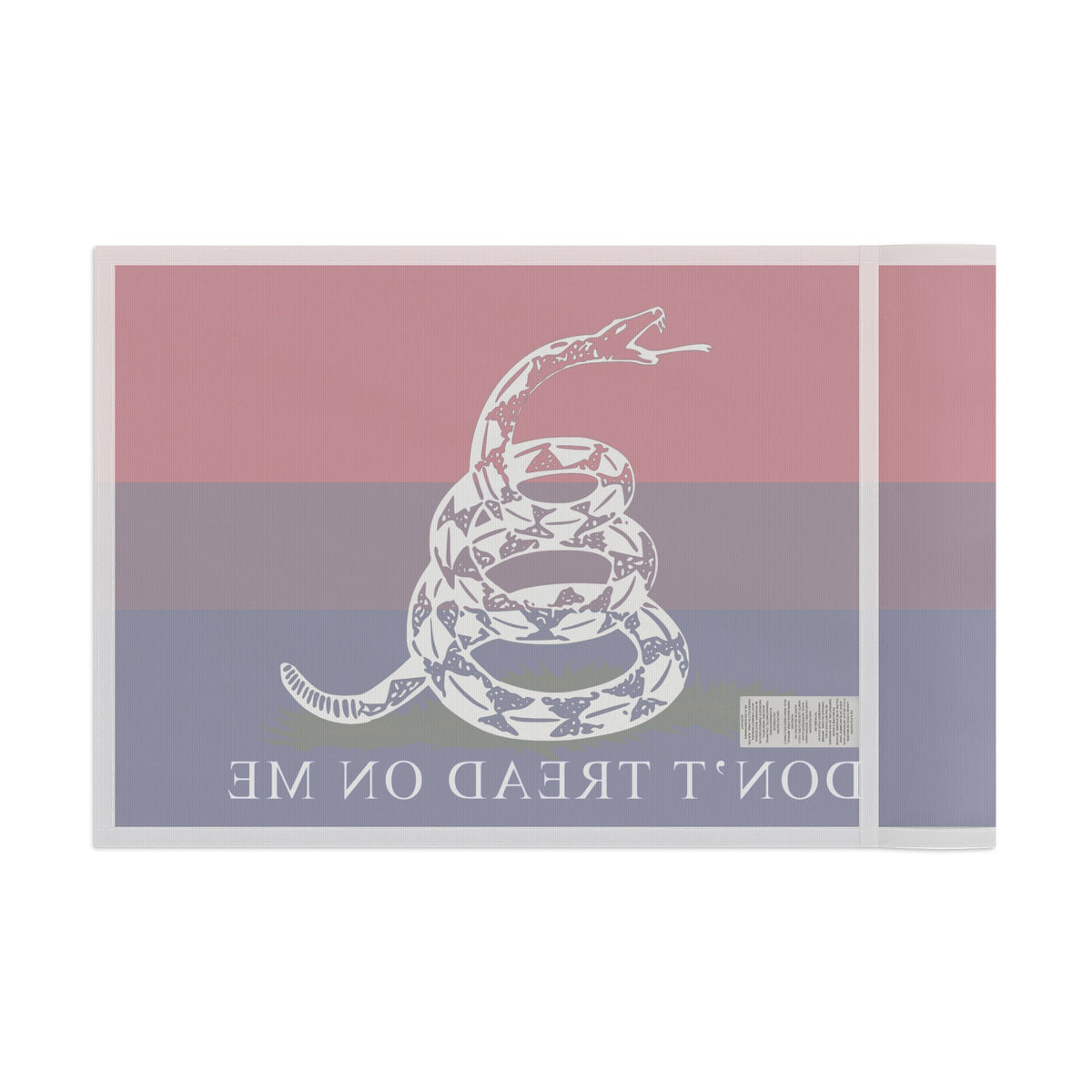 Bisexual PRIDE Gadsden Flag Home Decor  - Gemmed Firefly